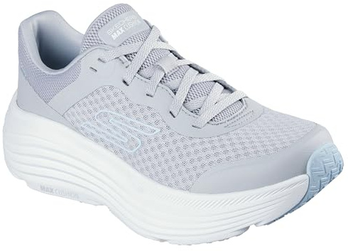 Skechers Women's Max Cushioning Endeavour Canova Sneaker, Light Gray, 8