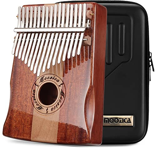 Moozica 17 Schlüssel Kalimba Marimba, High Qualität Professionelle Finger Daumen Piano Musikinstrument (K17SD)