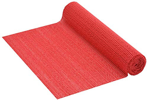 Venilia Venigrip 54833 - Tappetino Antiscivolo per cassetti, Universale, 50 x 150 cm, Colore: Rosso