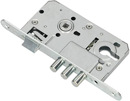 KOTARBAU® Cerradura de Embutir 72/50 mm Cerradura de Seguridad Universal L/R para Interior/Exterior