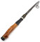 ZZTWER Kohlefaser-Angelrute, ultraleichte Teleskop-Spinnangelrute, Big Game Roller Rod, Salzwasser-Offshore-Trolling-Rute