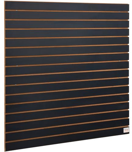 VEVOR Panneau à Lattes Mural Garage 121,9x60,96 cm Panneau Rangement Outils 2PCS Panneaux Muraux Porte-outils Grande Capacité pour Atelier, Magasin Détail, Mur Garage, Organisation Stockage Artisanal