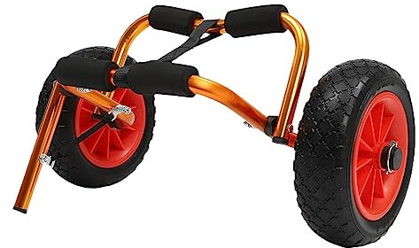 Kajakwagen Kanuwagen Surfwagen Bootswagen Kanuträger mit Spannriemen Transport Surfboard Faltbarer Gewichtskapazität 30kg Bootsträger Trolley Cart Transport