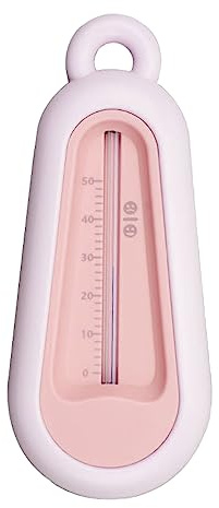CHAKAE Compteur de température de l'eau, thermomètre de Baignoire pour Nouveau-né, Nourrissons, Accessoires de Soins pour bébés, capteur de Test de température ABS