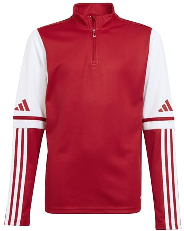 adidas Unisex Kids Squadra25 Training Top Kids Sweatshirt, team power red 2/white, 7-8 Years
