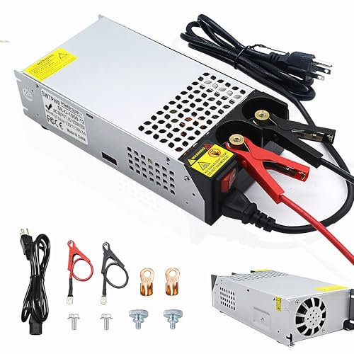 New Upgraded DIY SMPS 110V 230V AC to DC 12V 83A 1000W Power Supply Adapter,Converter Power Supply,DC 12V Voltage Transformer for Motor Pump CCTV 3D Printer Air Compressor Led (12V-83A-1000W)