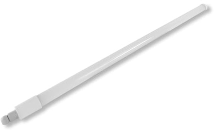 REV Feuchtraumleuchte LED Slim Pro - 146cm, IP65, 45W, 4500lm, ideal als Wand- oder Deckenlampe - Werkstattlampe, Kellerlampe, weiß