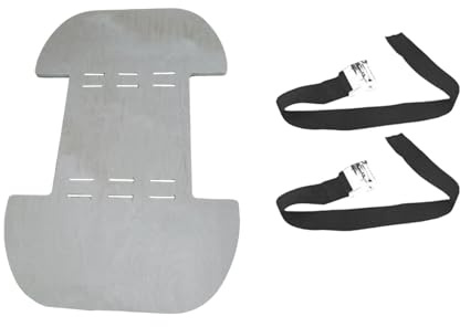 Baoblaze Planche Porte-Chien Vélo Extension Support Chien pour Vélo Repose-Pattes Animal Vélo Bois Solide Utilisation Bois Adapté à Transport Chien Act, L