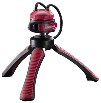 Mantona Kaleido Gaia Deep Grey – Minitrípode, Color Gris Oscuro