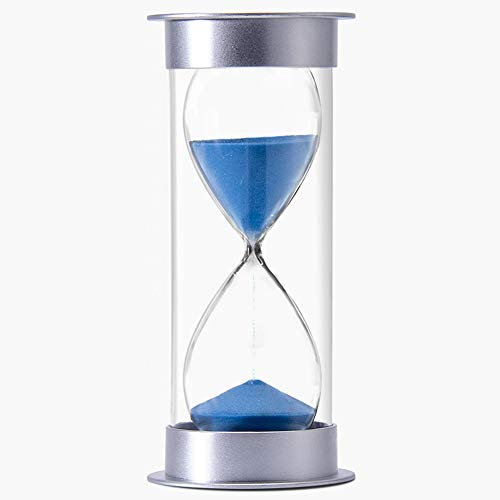 Egurs Sandklocka Sandklocka Timing Home Decoration present (blå sand) 45 minuter
