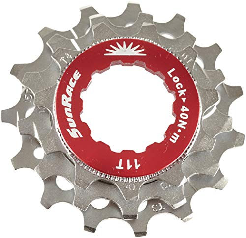 Sunrace Unisex – Erwachsene Kassettenzahnkranz Wechsel-Set-07372733 Wechsel-Set, Silber, 11-13-15 Zähne