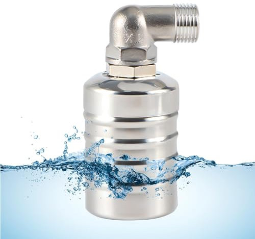 Dranng Vanne À Flotteur De Niveau D'eau, Vanne À Flotteur De Contrôle Du Niveau D'eau En Acier Inoxydable À Filetage, Vanne À Bille Flottante Compacte Entièrement Automatique