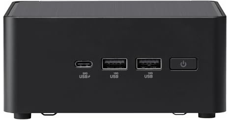ASUS Mini PC | NUC 14 Pro | Schwarz | Core Ultra 5 125H | RAM: 16GB (DDR5) | SSD: 500GB | Windows 11 Pro