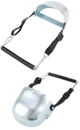 Greabuy Protectores de dedos de hierro universales, tamaño pesado, resistencia a impactos, protectores de pies, construcción ajustable, armadura profesional para zapatos de trabajo
