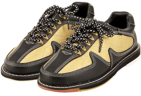 Wizeny Chaussures De Bowling Hommes Confortables Chaussures D'entraînement De Bowling en Salle Antidérapantes pour Débutants
