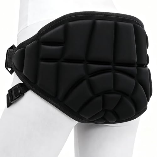 SEWACC Pantalones Protectores de Cadera Almohadillas de Esponja Ligeras y Ajuste Ajustable para Actividades Deportivas y Ciclismo