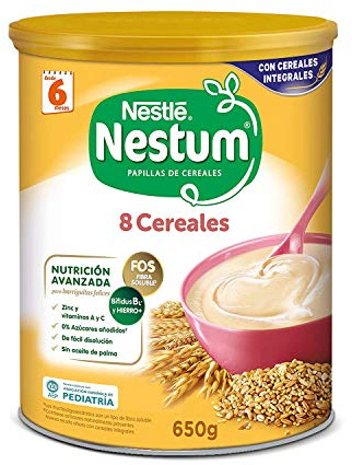 Nestlé Papillas Nestum Cereales Para Bebé 650 g