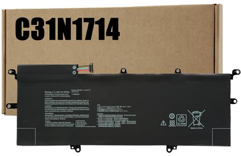 BLESYS C31N1714 batteri för Asus Zenbook Flip 14 UX461U UX461UA UX461UN UX461F | Ersättningsbatteri för Asus UX461FA UX461FN batteri