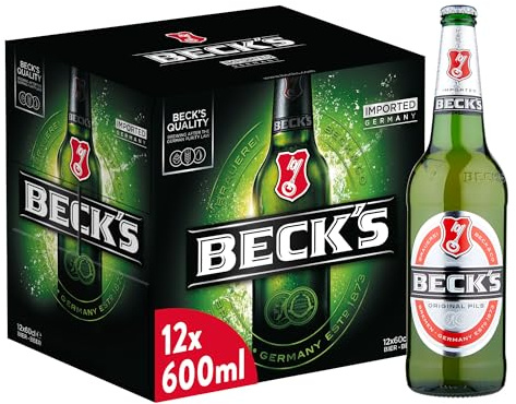 Beck's Pils, Birra Bottiglia - Pacco da 12x60cl