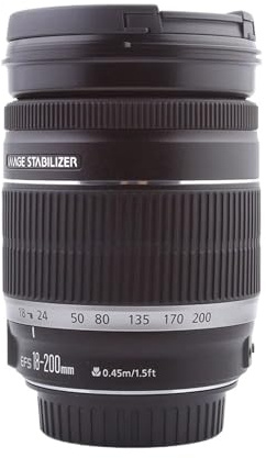Compatibile con l'obiettivo zoom Canon EF-S 18-200mm f/3.5-5.6 IS All-in-One
