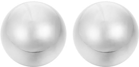 Gogogmee 2 Palline Massaggio Mani per Pressione Punti e Sollievo Stress in Acciaio Inossidabile 2 Pezzi per Esercizi di Mani e Relax