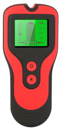 Strumento di scansione a parete - Rilevatore di montante multifunzionale | Rilevatore di sensori per fascio centrale di bordo con display LCD per il rilevamento di travetti per cartongesso per tubi