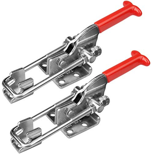 2 Pack Toggle Latch Clamp,304 Stainless Steel,Max Load 440 Lbs