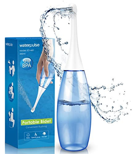 Po Dusche für die postpartale Dammpflege,Tragbares Reisebidet Sprayer für Persönliche Hygiene Handbidet Flasche 450ml Portable Bidet-Travel Bidet