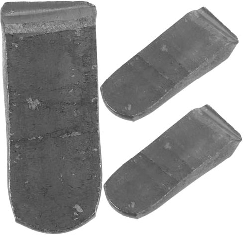 BESPORTBLE 3stücke Teiliges Hammerkeil Robustem Eisen Keile Für Hammergriffmontage Langlebige Keilfixierung Passend Für Hammertypen Praktische Reparatur Verstärkungszubehör