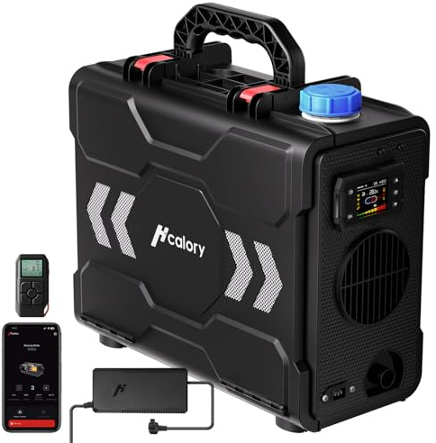 8KW Diesel Heater, 6L Toolbox 2S Plus Portable Diesel Air Heater All in One 230V/12/24V with App Control, Wireless Temperature Sensing and Altitude Mode for RV Garage Camper 2025 Upgraded