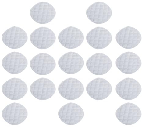 GALPADA 20pcs Eco Cotton Washable Nursing Pads Breastfeeding Pads Nipples Covers Soft Absorbent Maternity Feeding Essentials for Mothers with Leak Protection