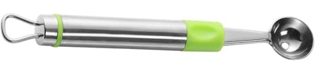Scavafrutta - In Acciaio Inossidabile 20x3 Cm (40 G) | Macchina Per Palline Di Melone, Affettatrice Pitaya Per Mango, Gadget Da Cucina Per La Decorazione Di Torte, Preparazione Di Desse