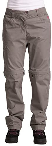 Trespass – Rambler, Pantaloni Convertibili da Donna, Donna, Pantaloni, Rambler Convertible, Storm Grey, S