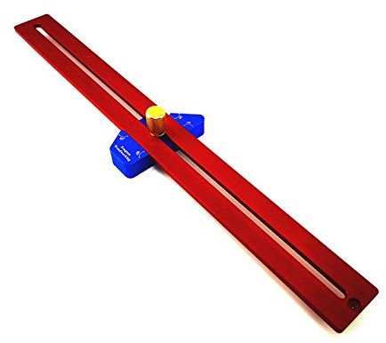 Strumenti per la lavorazione del legno Attrezzi di falegnameria 45/90 gradi angolo di punta for tracciare righello Hole righello in lega di alluminio a forma di T-mark righello righello di misurazione