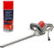 IKRA Elektro Heckenschere IHS 650, Schnittlänge 55cm, Schnittstärke 22mm, 650W, 180° Drehgriff, inkl. Pflegespray 400ml