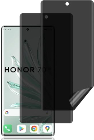 BCHKLAI Privacy Pellicola Protettiva per Honor 70 5G [2 Pezzi]
