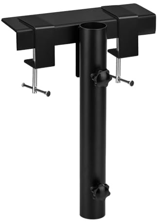 FBANG Soporte para mástil de Bandera, Soporte para mástil de camioneta, Soporte para mástil de Bandera para Camiones y Camas de Remolque, no Requiere taladrar