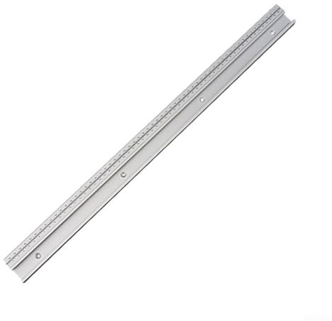 Riel de inglete de aluminio 45Type T para una sujeción mejorada en mesas de enrutador de 40 cm (60 cm)