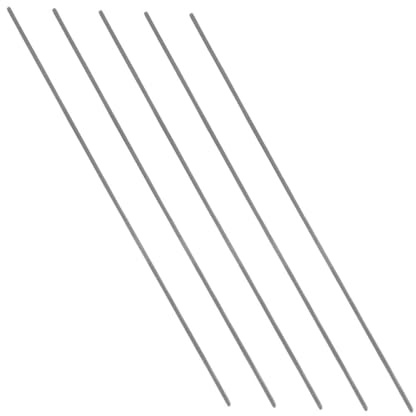WEKAMOS 5 piezas de alambre de tungsteno de alta temperatura para joyas de cerámica, accesorios de horno, alambre de joyería resistente al calor para quemar y alfarería, adecuado para profesionales
