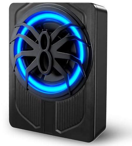 Hodozzy Subwoofer Activo Coche Ultrafino, 10 Pulgadas Subwoofer Autoamplificado Coche Debajo del Asiento con Amplificador, Entrada Bajo, Subwoofer Luz Ambiental Azul para SUV