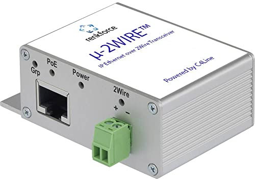 Renkforce RF-3395610 Netzwerkverlängerung 2-Draht Reichweite (max.): 300 m 1 St. 200 MBit/s mit PoE-Funktion