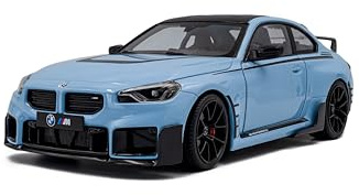 Solido BMW M2 G87 Modellauto 1:18 Sportcoupé Zandvoort Blau