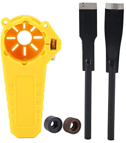 Haofy Set Professionale per Intaglio del Legno da Smerigliatrice Angolare a Scalpello Elettrico, Lucidatura/molatura/taglio Efficiente, Acciaio + Plastica, Adatto per Progetti di Falegnameria