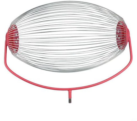 HEIBTENY Ramasse noix,Collecteur noix,Ramasse noisette,Alliage d'aluminium-Cueilleur de fruits grosse tête de boule Pour ramasser les châtaignes, noix de pécan, glands (grosse rotule)