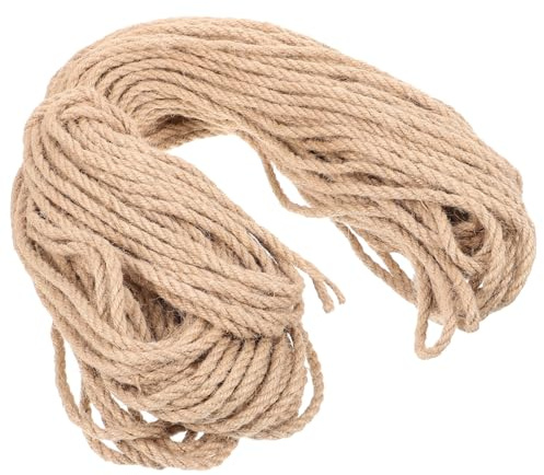 FRCOLOR 1rotolo Corda Sisal per Gatti Corda Multiuso per Tiragraffi e Mobili Materiale Naturale per Proteggere e Decorare