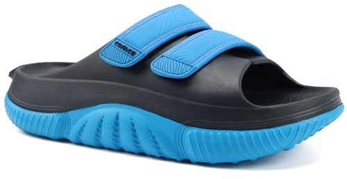 COFACE Återhämtning sandaler herr ortopediska slip-on promenadsandaler justerbara tjocka vadderade ortopediska män plantar fasciit bekväm ledig utomhus storlek 40–48