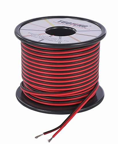 0,32 mm² Draht 2 Leiter Paralleldrahten 30 m Silikon isolierte elektrische Drähte - 22 awg Draht Flexible Silikon Drähte von gestrandeten Zinn Kupferdrähte, Löten durch schnell