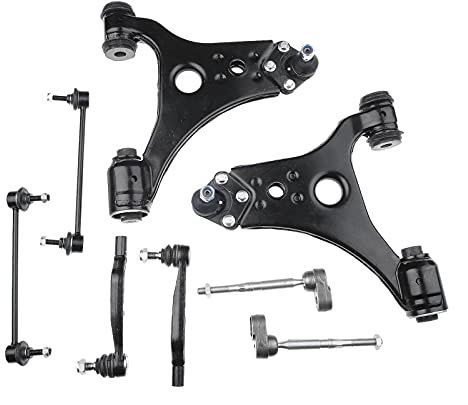 Frankberg 8x Querlenker Spurstangenkopf Koppelstange Axialgelenk Vorne für A-Klasse W169 B-Klasse W245 Alle Motoren Replace# 1693300507