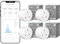 SONOFF WiFi Smart Plug Socket Mini Smart Socket with Energy Power Monitoring Remote Control Smart Schedule Functions, Works with Alexa/Google Home and IFTTT, 2.4 GHz No Hub Required, 4PCS S60TPG