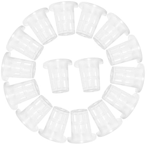 YARNOW 100pezzi Vasi Idroponici in Plastica Slotted Net Cups per Crescita Radici Cestini Coltivazione Piante Indoor Ed Esterno Riutilizzabili per Orto Balcone Giardino
